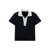 Women's Sorona T-Shirt with Contrast Polo Collar